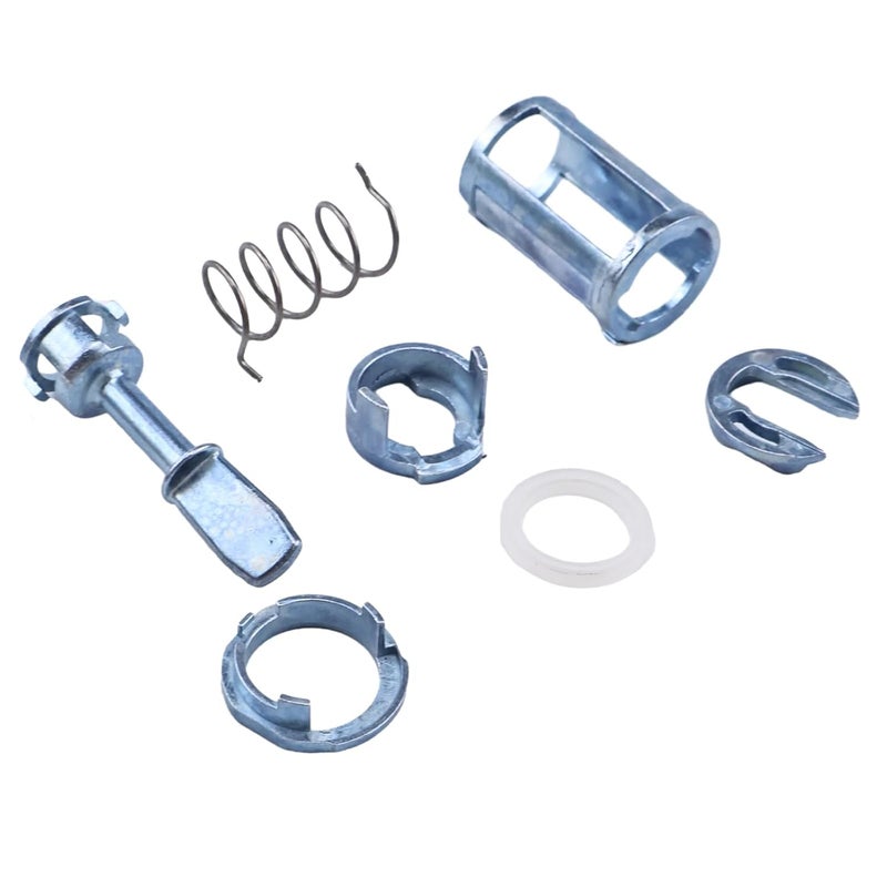 Chamixx Door Lock Cylinder Barrel Repair Kit 1U0837167 1U0837168 107837167DB 107837168DB Compatible with Volkswagen 1997-2005 Golf MK4 1999-2007 Golf Varinat 1997-2006 Bora - Image 1